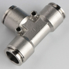 Union Tee Stainless Steel Pneumatic Fittings with Mounting Hole