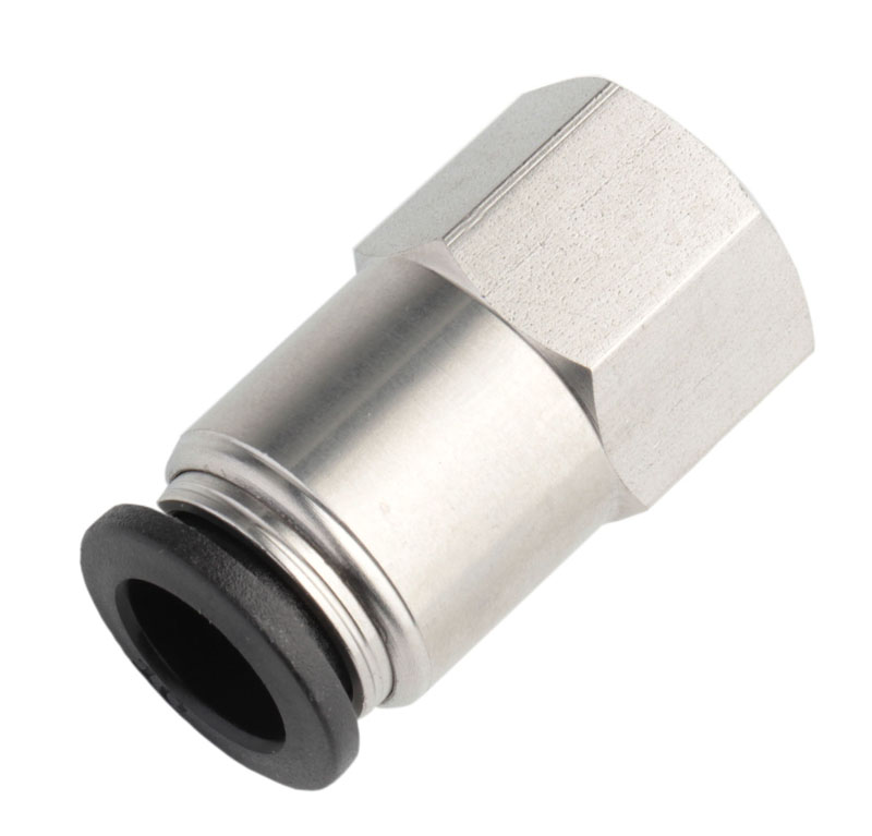 Push-on-to-Connect Fitting Pneumatic Fitting Food Application Safety Fitting