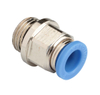 Xhnotion - Pneumatic Push in Male Straight BSPP Thread Air Hose Fitting with 100% Tested