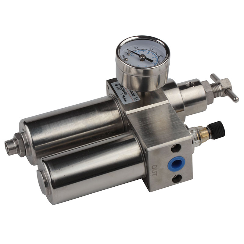 SS316L Stainless Steel air preparation FRL unit