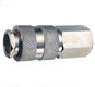 Zinc-Plated Steel Female Socket Quick Connector Coupling