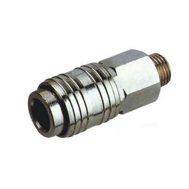 EU1 Series-Male Socket Brass Quick Coupler for Air Tools