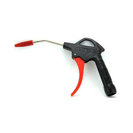 Pneumatic Tool Air Blow Gun with 1/2" Removable Rubber Tip, Red