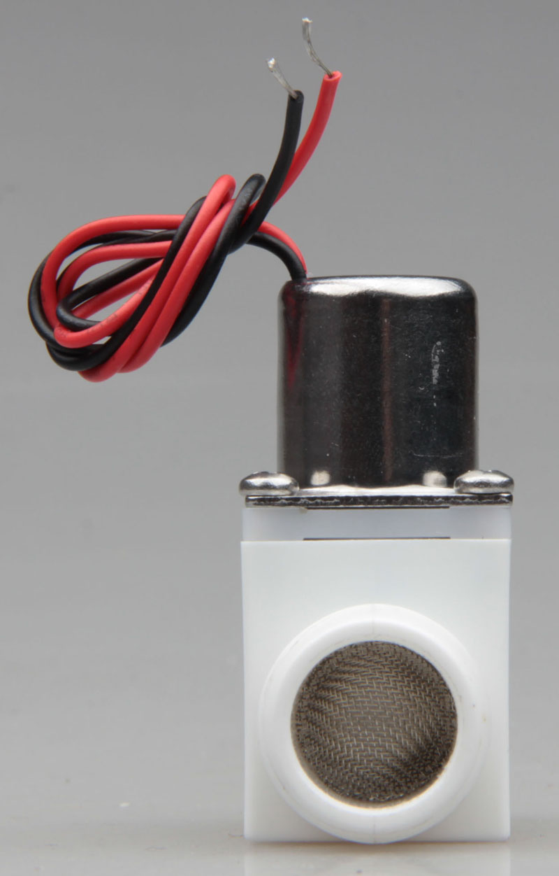 Automatic 1/2" BSPT Plastic Male Pulse-Signal Control Latching Solenoid Valve