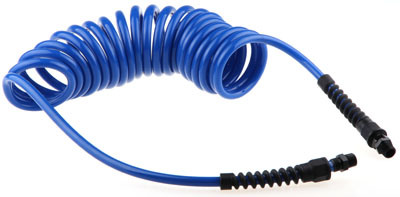 PU Hose with Aluminum Swivel Fittings and Rubber Sleeve