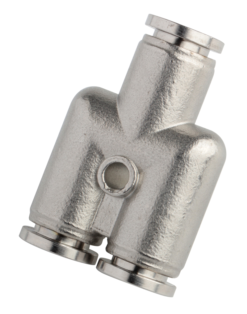 SS316L Stainless Steel (SSPY) Push to Connector Union Y Push in Fitting